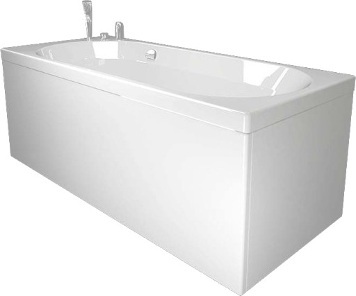 Westerbergs Badekar Motion 160SQ Akryl Hvit 1600x700mm