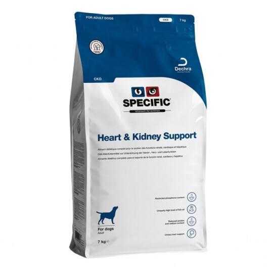 Specific CKD Hundefôr med Hjerte- og Nyrestøtte 7 kg