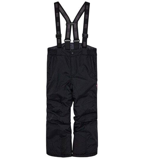 LEGO® Wear Skibukser m. Seler LWPowai 708 Svart LEGO® Wear 7 år 122 Ski Pants LEGO® Wear Skibukser m. Seler LWPowai 708 Svart LEGO® Wear 7 år 122 Ski Pants