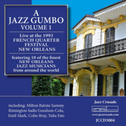 Diverse Artister A Jazz Gumbo CD Diverse Artister A Jazz Gumbo CD