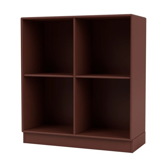 Montana SHOW hylle 69,6 x 69,6 cm, sokkel 7 cm 155 Masala