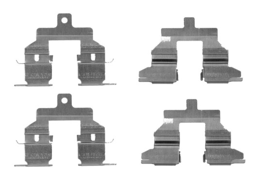 Tilbehørsett, skivebremse belegg BOSCH 1 987 474 715 Tilbehørsett, skivebremse belegg BOSCH 1 987 474 715