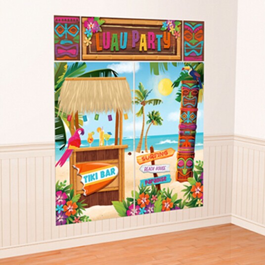 Amscan EU Backdrop Luau Party