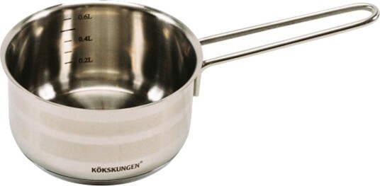 KØKSKUNGEN SMØRSMELTER 0,6L RUSTFRI