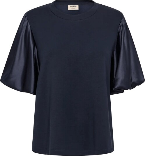 MOS MOSH Mmduba O Ss Satin Sweatshirt Navy S