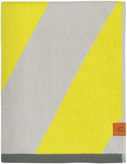 Mette Ditmer Diagonal gjestehåndkle 40x55 cm 2 pakning Yellow Mette Ditmer Diagonal gjestehåndkle 40x55 cm 2 pakning Yellow