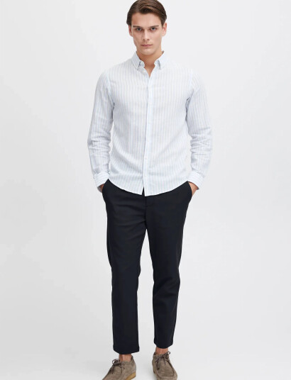 Casual Friday Cfmarc Performance Pants With Pleat - Navy - 31 x 34