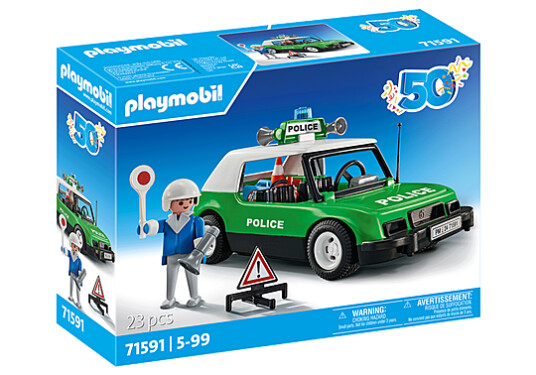 Playmobil 50YR Classic Police Car 71591