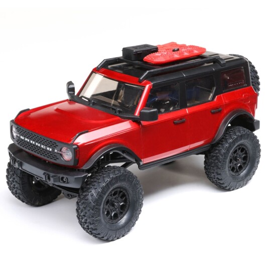 Axial SCX24 Ford Bronco Crawler 4WD Rød Axial SCX24 Ford Bronco Crawler 4WD Rød