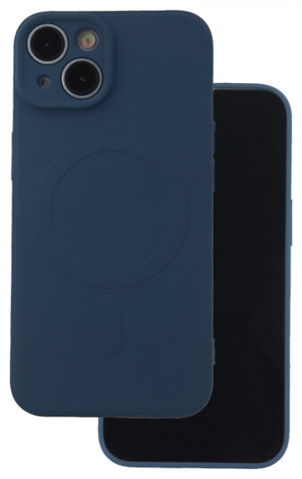 TFO Simple Color MagCover for iPhone 15 Marineblå