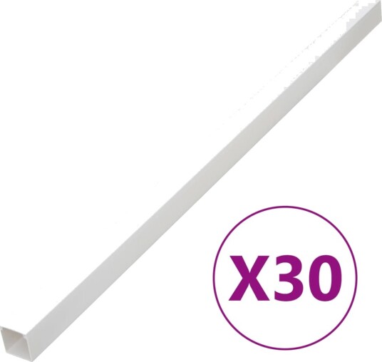 vidaXL Kabelkanal 50x25 mm 30 m PVC vidaXL Kabelkanal 50x25 mm 30 m PVC