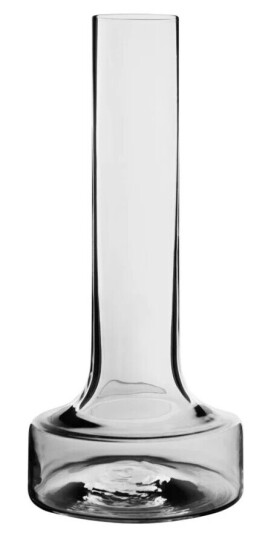 Skrufs Glasbruk Kolonn vas blank 18,9 cm Skrufs Glasbruk Kolonn vas blank 18,9 cm