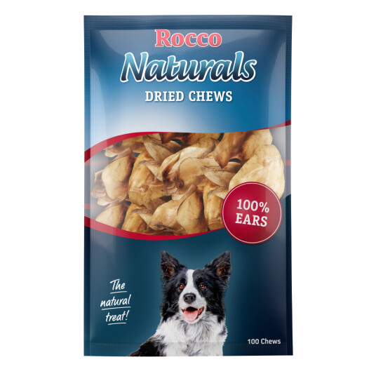 Rocco Naturlig Tørket Okseøre 10 Stk