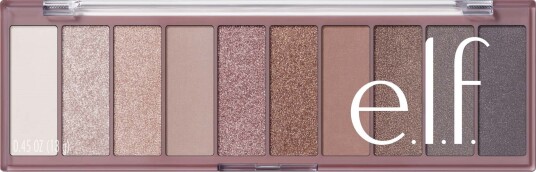 E.l.f. Perfect 10 Eyeshadow Palette Nude Rose Gold