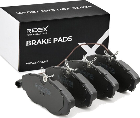 Bremseklosser RIDEX 402B1387