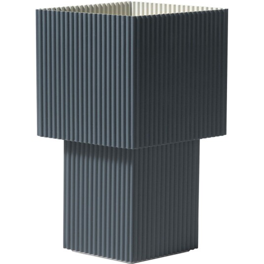 Pholc Rhomb Mini Bordlampe Blå Stein
