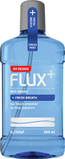 Flux Fluorskyll 02% Fresh Mint 500 ml Flux Fluorskyll 02% Fresh Mint 500 ml