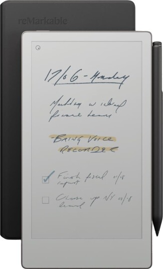 reMarkable Paper Pro Move E ink tablet + Marker Plus & Leather Folio