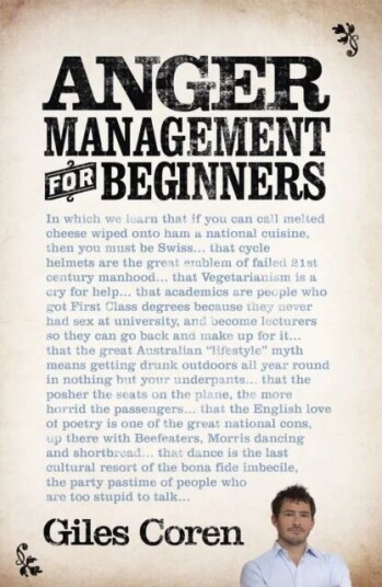 Anger Management (For Beginners) Av Giles Coren Anger Management (For Beginners) Av Giles Coren