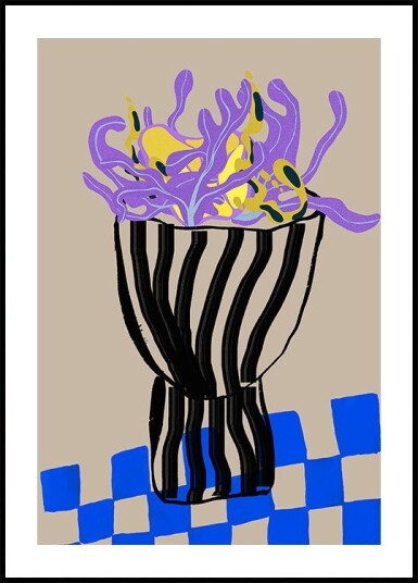 Whimsical Vase Plakat / 100x150cm