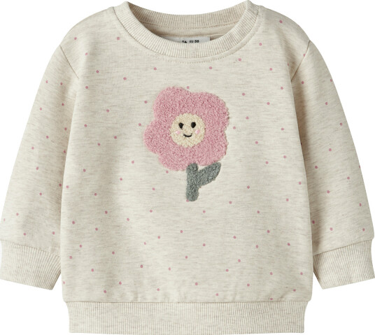 Name It Luelle Long Sleeve Sweat Hvit 56