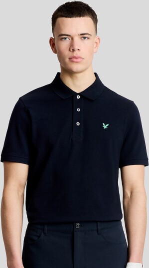 Lyle & Scott Golf Polo Shirt Golf pologenser herre Dark Navy X Small