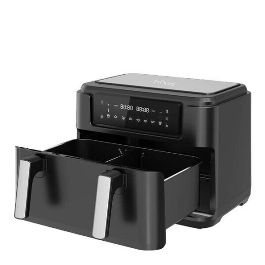 Haws Airfryer 10 L 2400W med skillevegg og belegg Haws Airfryer 10 L 2400W med skillevegg og belegg