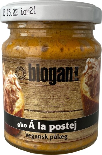 Biogan A La Postei Pålegg Øko - 110 g