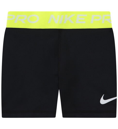 Nike Sykkelhorts Black/Volt 7 år 122 Shorts Svart