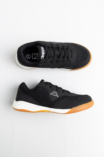 Kappa Sneaker Indoor Logo Salik EL Kid Sort hvit 33
