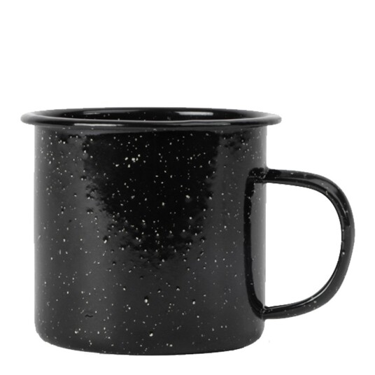 Sagaform Doris emaljekrus 38 cl svart Sagaform Doris emaljekrus 38 cl svart