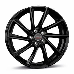 BORBET VTX Black Glossy 9.5x19 5x112 ET25 B66.6