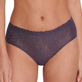 Sloggi Truser ZERO Feel Lace 2.0 High Waist Brief mørkelilla X-Small Dame Sloggi Truser ZERO Feel Lace 2.0 High Waist Brief mørkelilla X-Small Dame