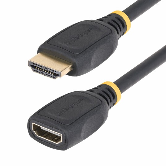StarTech 18" HDMI 2.0 Forlengelseskabel 4K 60Hz Hunkjønn