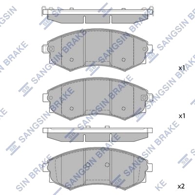 Hi Q SP1111 Bremseklosser