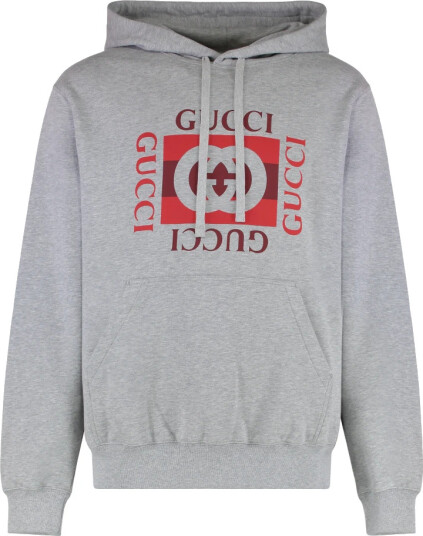 Gucci Herre Gensere & Hettegensere Grå L, Gucci Herre Gensere & Hettegensere Grå L,