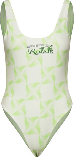 ROTATE Birger Christensen Cismione Bathing Suit Green XS