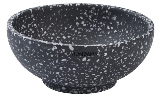 Humdakin Terrazzo skål Ø18 cm Black