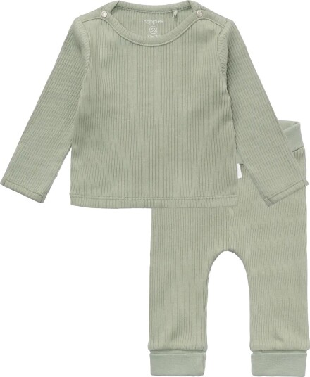 Noppies Set Top Ls Pants Regular Fit   ICEBERG GREEN   50