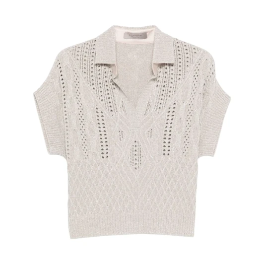 D.Exterior Dame Topper Beige L,