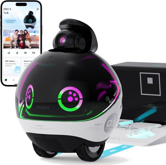 Enabot  - EBO X  Family and pet  Companion and Security Robot - (WH287303)