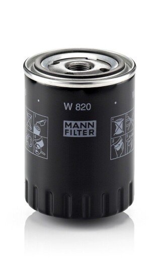 Oljefilter MANN FILTER W 820 Oljefilter MANN FILTER W 820