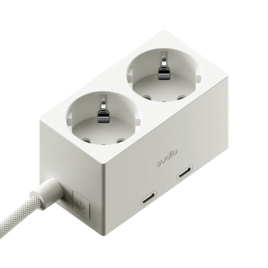 Sudio Brick Grenuttak Med Gan-lading 30 W Hvit