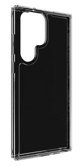 Screenor Hybrid - Baksidedeksel For Mobiltelefon - Gjennomsiktig, Blank - For Samsung Galaxy S23 Ultra