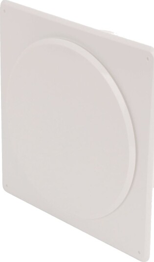 Flexit TVK Tallerkenventil hvit abs 160 mm Ventilasjon