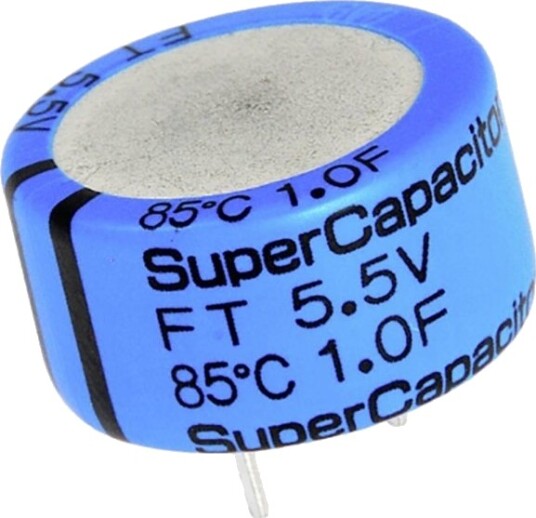 Kemet Ftw0h104zf Super Cap Kondensator 5.5 V/Dc 80 % 1 Stk