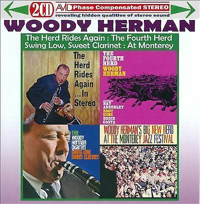 MediaTronixs Woody Herman : Four Classic Albums: The Herd Rides Again/The Fourth Herd/Swing Pre-Owned