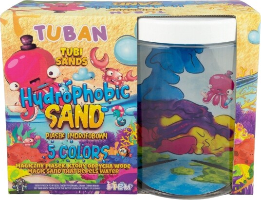 Tuban Magisk Hydrofobsand Akvariumsett Tuban Magisk Hydrofobsand Akvariumsett