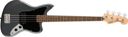 Squier Affinity Series Jaguar Bass H Charcoal Frost MetallicBlack Pg Laurel