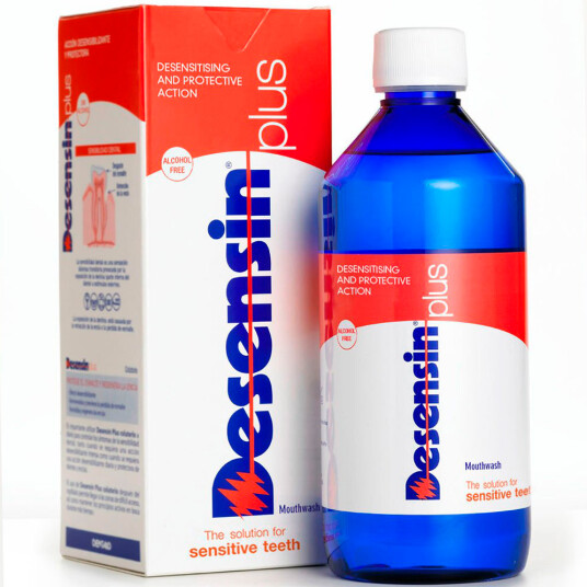 Munnvann mot hull i tennene DESENSIN Plus Xylitol 500ml